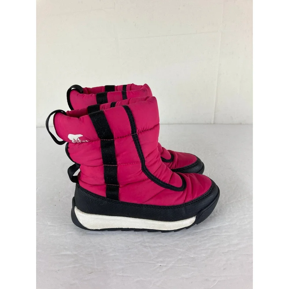 Sorel Whitney II Puffy Mid Kids Girls Sz 11 Waterproof Insulated Snow Boots